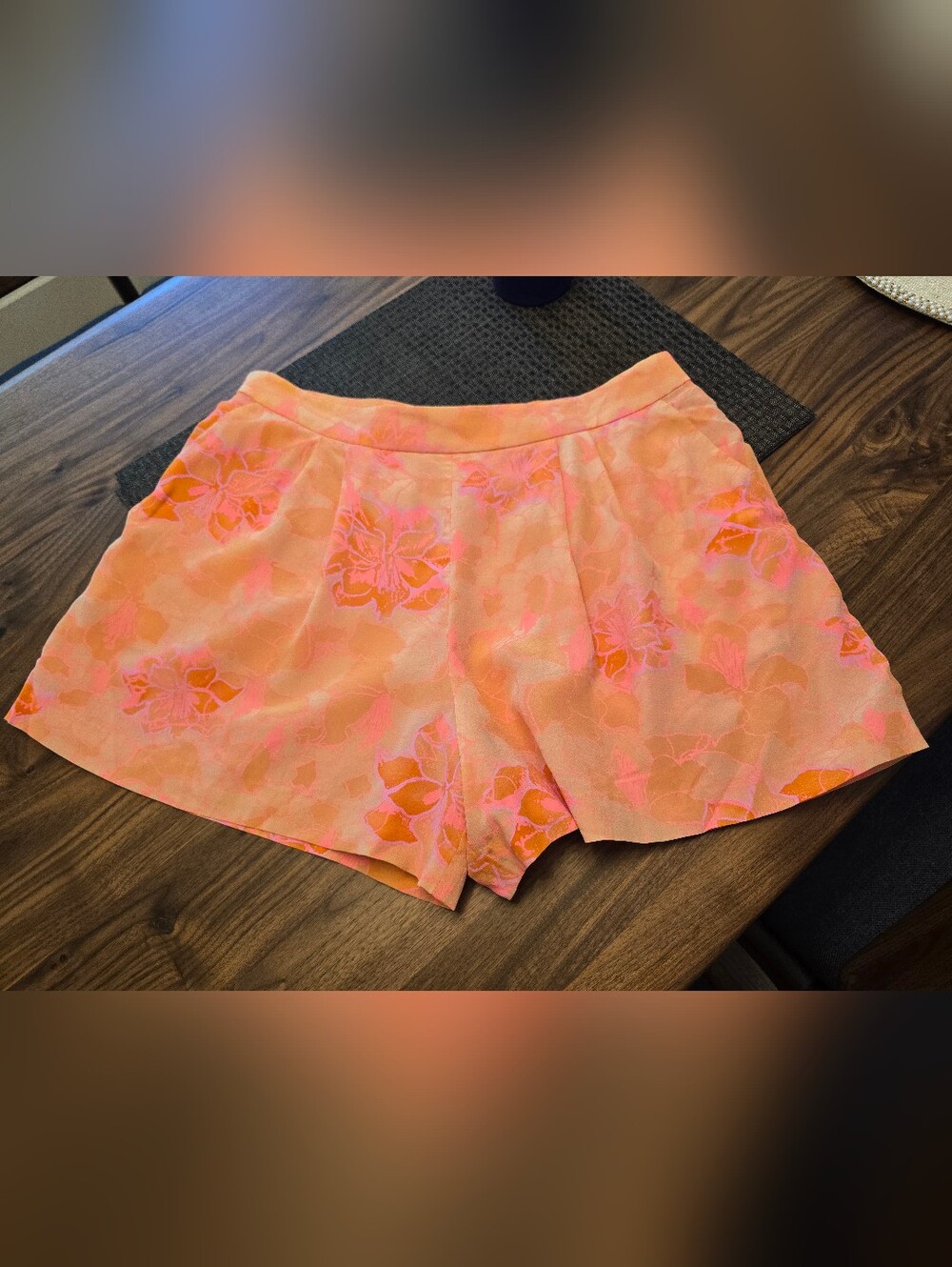 Rebecca Taylor Silk High Rise Shorts